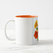 Sunlit Blossoms Ceramic Mug  ツートーンマグカップ (左)