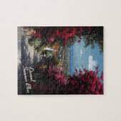 Sunlit Bougainvillea Path Art ジグソーパズル (横)