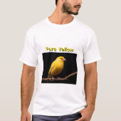 Sunlit Canary on Branch Tシャツ (正面)