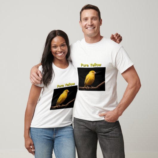 Sunlit Canary on Branch Tシャツ (ユニセックス)