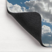 Sunlit Clouds Under Open Sky マウスパッド (コーナー)