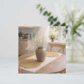 Sunlit Cottage Table Card – French Country カード (スタンド正面)