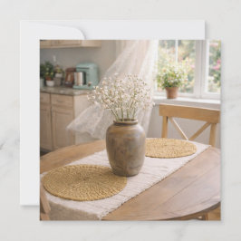 Sunlit Cottage Table Card – French Country カード