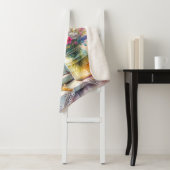 Sunlit Cottage Window Wildflowers シェルパブランケット (インサイチュ)