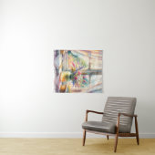 Sunlit Cottage Window Wildflowers タペストリー (インサイチュ(横))