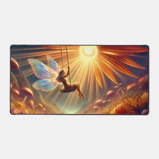 Sunlit Fairy Desk Mat デスクマット (正面)
