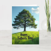 Sunlit Fathers Day Scene Card カード (正面)
