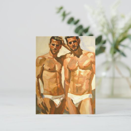 Sunlit Figures: Bold Study in Sensation ポストカード (スタンド正面)