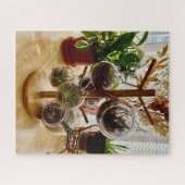 Sunlit Floral Tabletop Display ジグソーパズル (横)