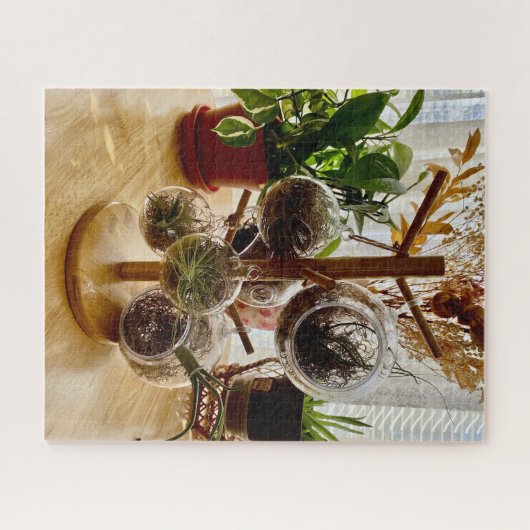 Sunlit Floral Tabletop Display ジグソーパズル (横)