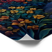 Sunlit Garden at Daybreak ポスター (角)