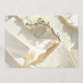 Sunlit Garden Heart Cotton Rag Wedding Motif (裏面)