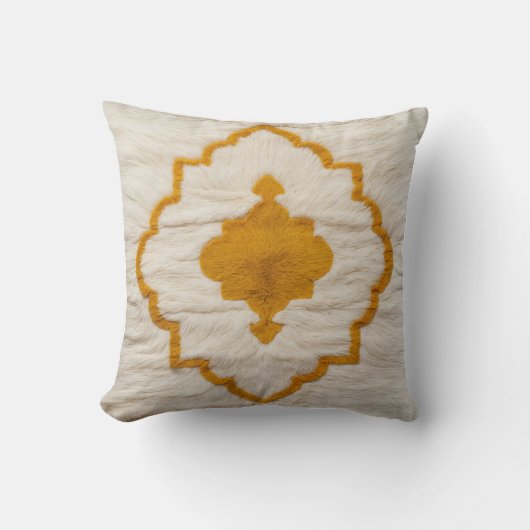 Sunlit Geometry"トルコ語Kilim Pillows: クッション (正面)