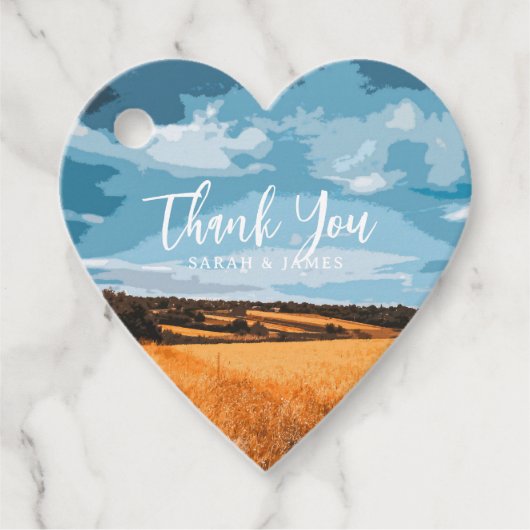 Sunlit Golden Rustic Summer Country Field Nature フェイバータグ (正面)