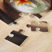 Sunlit Goldfish – Japanese Room Puzzle ジグソーパズル (側面)