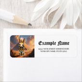 Sunlit Guardian – Desert Relic Bunny.  ラベル (インサイチュ)