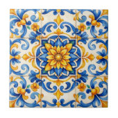 Sunlit Petal Carnival Tile タイル (正面)