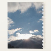 Sunlit Sky Planner, Clouds & Sun プランナー手帳 (裏面)