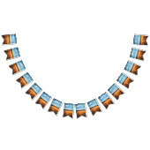 Sunlit Summer Golden Field Rustic Country Nature バンティングフラッグ (全)