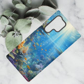 Sunlit Tropical Underwater Coral Reef Samsung Galaxyケース
