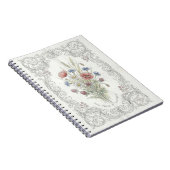 Sunlit Wildflower Meadow: Nature Lover's Botanical ノートブック (右側)