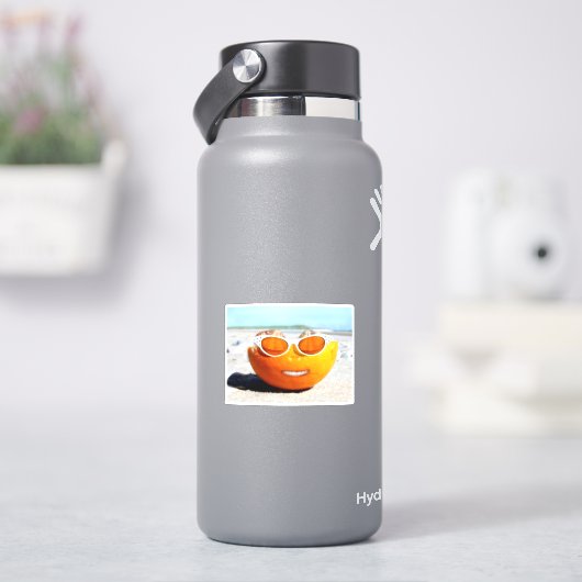 Sunny Beach Day Orange  シール (HydroFlask)