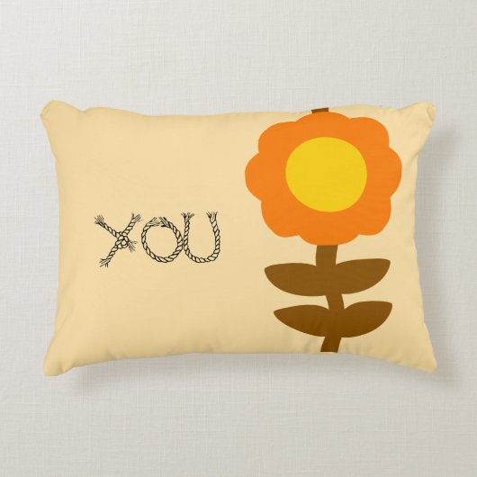 Sunny Bloom アクセントクッション (正面)