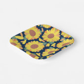 Sunny Bloom Doodles ペーパープレート (傾斜あり)