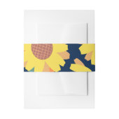 Sunny Bloom Doodles 招待状ベリーバンド (正面例)