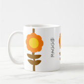 Sunny Bloom Floral Mug コーヒーマグカップ (左)