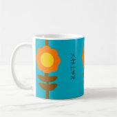 Sunny Bloom Floral Mug コーヒーマグカップ (左)