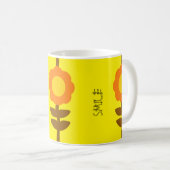 Sunny Bloom Floral Mug コーヒーマグカップ (正面右)