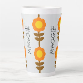 Sunny Bloom Latte Mug カフェラテマグ