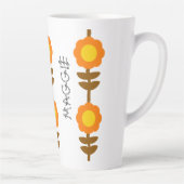 Sunny Bloom Latte Mug カフェラテマグ (右)