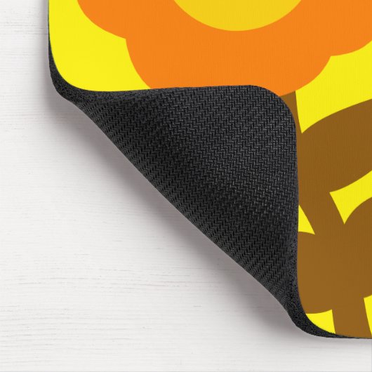 Sunny Bloom Mouse Pad マウスパッド (コーナー)