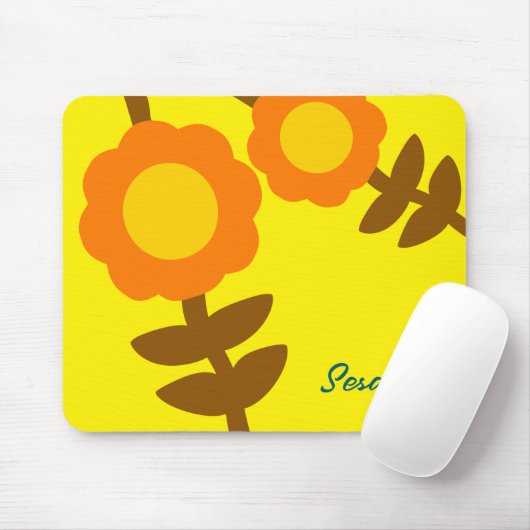  Sunny Bloom Mouse Pad マウスパッド (マウス)
