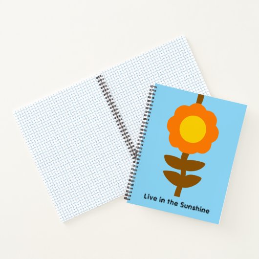 Sunny Bloom Notebook ノートブック (内部)