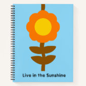 Sunny Bloom Notebook ノートブック (正面)