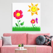 SUnny Canvas Print キャンバスプリント (インサイチュ (リビング))