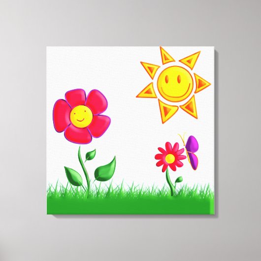 SUnny Canvas Print キャンバスプリント (正面)