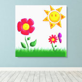 SUnny Canvas Print キャンバスプリント (インサイチュ (ウッドフロア))
