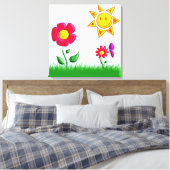 SUnny Canvas Print キャンバスプリント (インサイチュ (寝室))