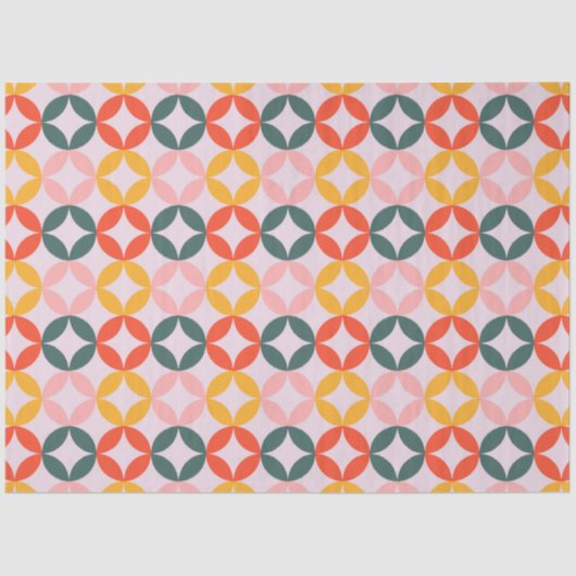 Sunny Circles Tissue Paper 薄葉紙 (正面)