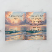 Sunny Coast Birthday Wishes カード (内部)