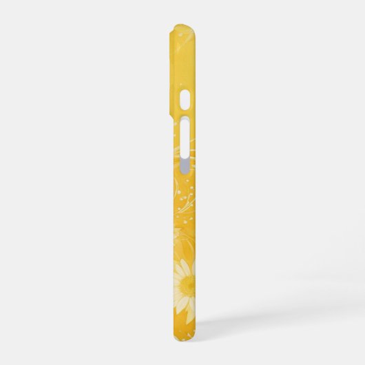 Sunny Daisy Garden Phone Case iPhone 16ケース (左側面)