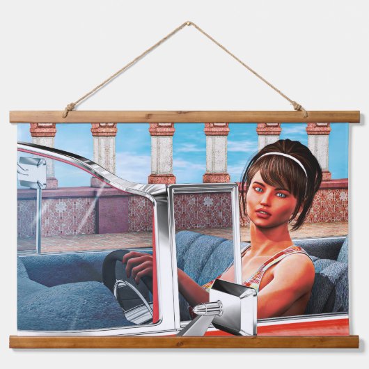 Sunny Day 吊り下げ型タペストリー (正面)