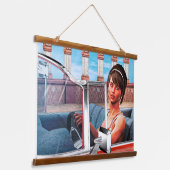 Sunny Day 吊り下げ型タペストリー (傾斜あり)