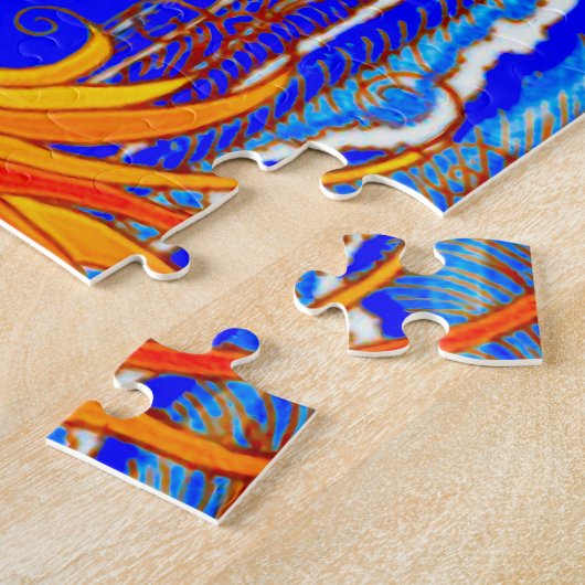 Sunny Day at the Beach  ジグソーパズル (側面)