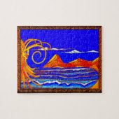 Sunny Day at the Beach  ジグソーパズル (横)