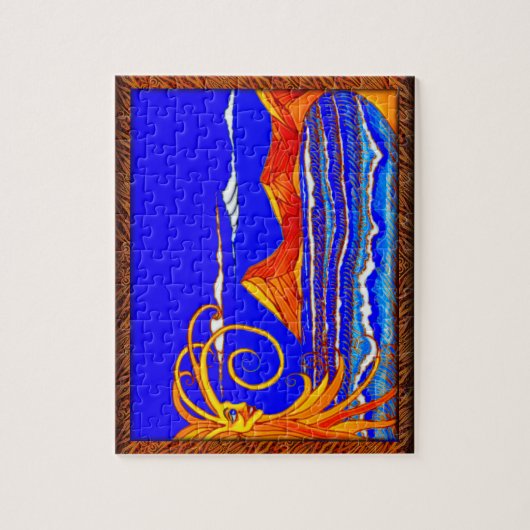 Sunny Day at the Beach  ジグソーパズル (縦)